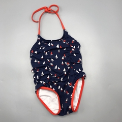 Traje de baño enteriza Tommy Hilfiger - Talle 6-9 meses - SEGUNDA SELECCIÓN