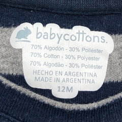 Remera Baby Cottons - Talle 12-18 meses - SEGUNDA SELECCIÓN en internet