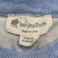 Enterito largo Baby Cottons - Talle 9-12 meses - SEGUNDA SELECCIÓN