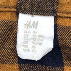 Camisa H&M - Talle 12-18 meses