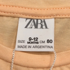 Remera Zara (confeccion grande - ver medias) - Talle 9-12 meses