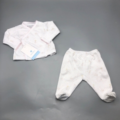 Conjunto Remera/body + Pantalón Baby Cottons - Talle 0-3 meses - SEGUNDA SELECCIÓN