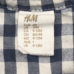 Camisa H&M - Talle 9-12 meses - SEGUNDA SELECCIÓN - comprar online