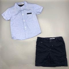 Conjunto Camisa/camisola + Short Baby Bol - Talle 12-18 meses