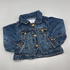 Campera jean/gabardina GAP - Talle 6-9 meses - SEGUNDA SELECCIÓN