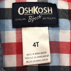 Camisa OshKosh - Talle 4 años - SEGUNDA SELECCIÓN