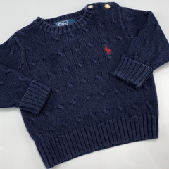 Sweater Polo Ralph Lauren - Talle 12-18 meses - SEGUNDA SELECCIÓN - Baby Back Sale SAS