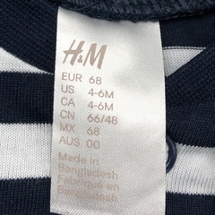 Enterito corto H&M - Talle 3-6 meses