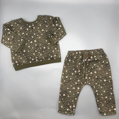 Conjunto Abrigo + Pantalón Mimo - Talle 9-12 meses - SEGUNDA SELECCIÓN - tienda online