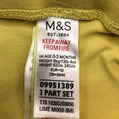 Legging M&S - Talle 0-3 meses