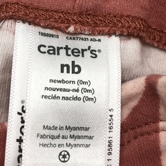 Conjunto Remera/body + Pantalón Carters - Talle 0-3 meses - tienda online