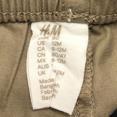 Pantalón H&M - Talle 9-12 meses - SEGUNDA SELECCIÓN