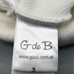 Gorro Gabriela de Bianchetti - Talle 3-6 meses