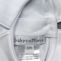 Enterito corto Baby Cottons - Talle 6-9 meses - SEGUNDA SELECCIÓN