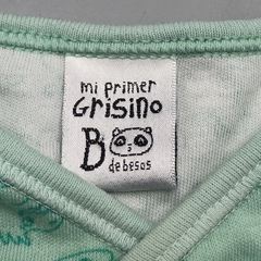 Conjunto Remera/body + Pantalón Grisino - Talle 0-3 meses - SEGUNDA SELECCIÓN en internet