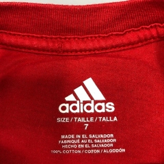 Remera Adidas - Talle 7 años - SEGUNDA SELECCIÓN - Baby Back Sale SAS
