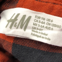Camisa H&M - Talle 6 años - Baby Back Sale SAS