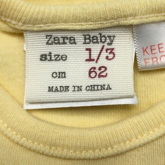 Body Zara - Talle 0-3 meses - SEGUNDA SELECCIÓN - Baby Back Sale SAS