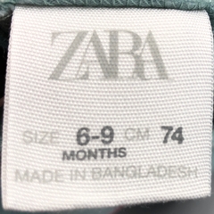 Remera Zara - Talle 6-9 meses - SEGUNDA SELECCIÓN - Baby Back Sale SAS