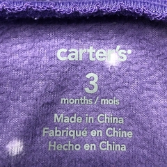 Osito largo Carters - Talle 3-6 meses - Baby Back Sale SAS