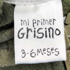 Conjunto Abrigo + Pantalón Grisino - Talle 3-6 meses - tienda online