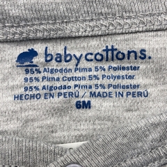 Osito largo Baby Cottons - Talle 6-9 meses - SEGUNDA SELECCIÓN - Baby Back Sale SAS