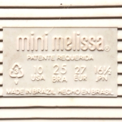 Sandalias Mini Melissa - Talle 27 - SEGUNDA SELECCIÓN - tienda online
