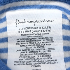 Body First Impressions - Talle 0-3 meses - Baby Back Sale SAS