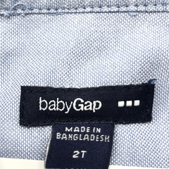 Camisa GAP - Talle 2 años - Baby Back Sale SAS