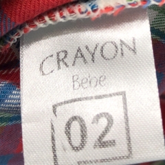 Camisa Crayón - Talle 2 años - Baby Back Sale SAS