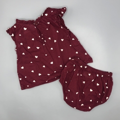 Conjunto Remera + Short Old Navy - Talle 6-9 meses - Baby Back Sale SAS