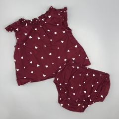 Conjunto Remera + Short Old Navy - Talle 6-9 meses