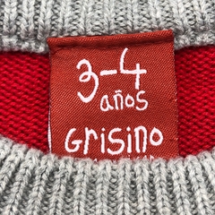 Sweater Grisino - Talle 3 años - SEGUNDA SELECCIÓN - Baby Back Sale SAS