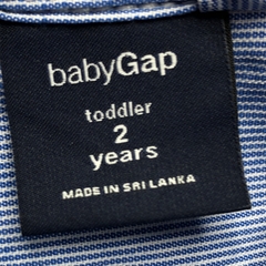 Camisa GAP - Talle 2 años - Baby Back Sale SAS