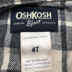 Camisa OshKosh - Talle 4 años - Baby Back Sale SAS