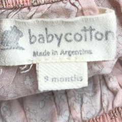 Bombachudo Baby Cottons - Talle 9-12 meses - Baby Back Sale SAS