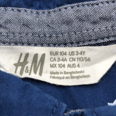 Camisa H&M - Talle 3 años - Baby Back Sale SAS