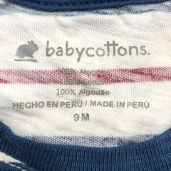 Body Baby Cottons - Talle 9-12 meses - Baby Back Sale SAS
