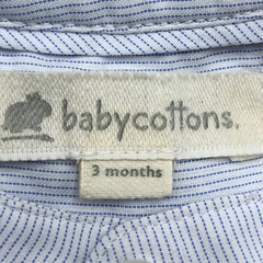 Camisa Baby Cottons - Talle 3-6 meses - Baby Back Sale SAS