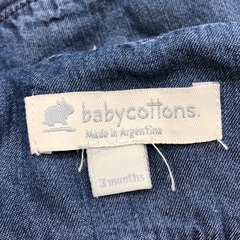 Piluso Baby Cottons - Talle 3-6 meses - SEGUNDA SELECCIÓN - Baby Back Sale SAS