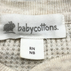 Osito largo Baby Cottons - Talle 0-3 meses - SEGUNDA SELECCIÓN