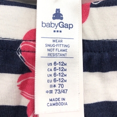 Conjunto Remera/body + Pantalón GAP - Talle 6-9 meses - tienda online