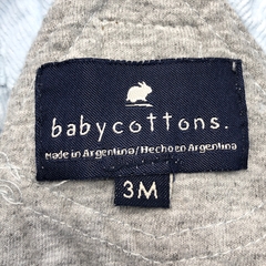 Jumper pantalón Baby Cottons - Talle 3-6 meses - Baby Back Sale SAS