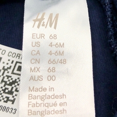 Enterito corto H&M - Talle 3-6 meses - Baby Back Sale SAS