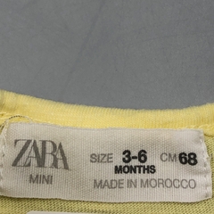 Remera Zara - Talle 3-6 meses