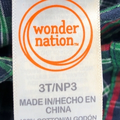 Camisa Wonder Nation - Talle 3 años - SEGUNDA SELECCIÓN