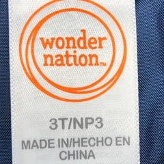 Chaleco Wonder Nation - Talle 3 años - SEGUNDA SELECCIÓN