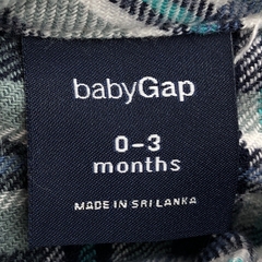 Camisa GAP - Talle 0-3 meses - Baby Back Sale SAS