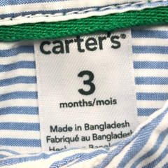 Camisa Carters - Talle 3-6 meses - Baby Back Sale SAS
