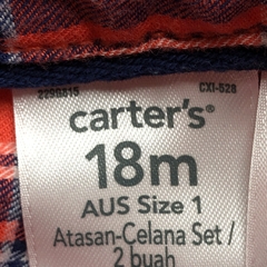 Camisa Carters - Talle 18-24 meses - SEGUNDA SELECCIÓN